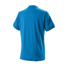 Wilson Tennis-Tshirt UWII Henley blau Jungen